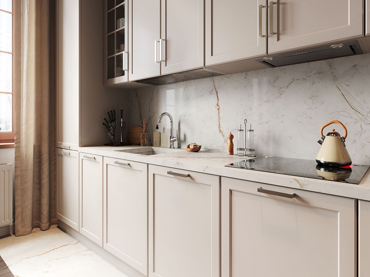 кухни мдф нео классика