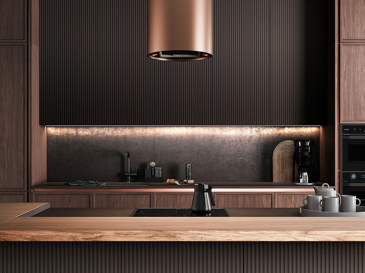 стильные кухни модерн